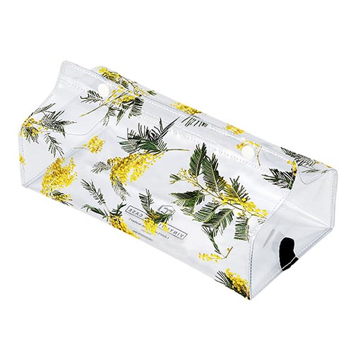 PVCで作られたティッシュカバー。