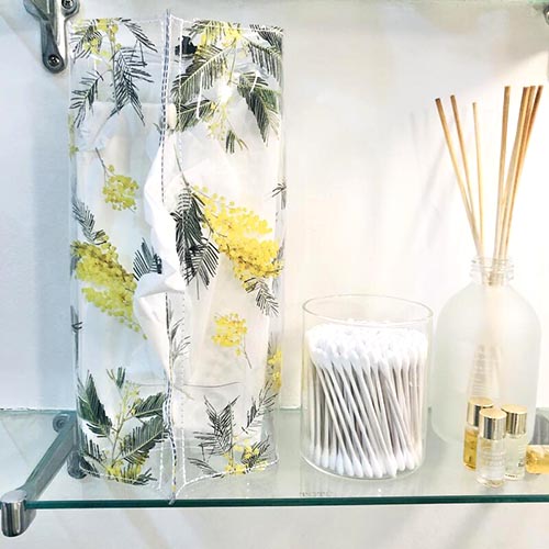 PVCで作られたティッシュカバー。