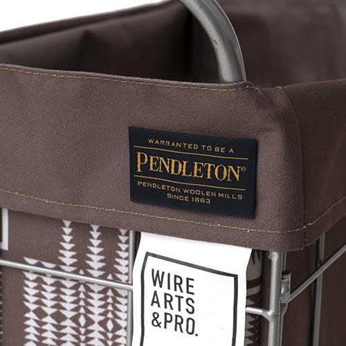 ペンドルトンワイヤーランドリーバスケット。
