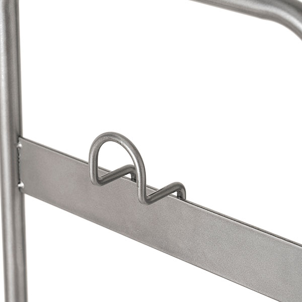 ワイヤーとファブリックを合わせたランドリーストレージシリーズ。