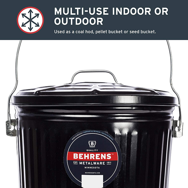 耐久性と強度に優れたス高品質チール製コール（石炭）バケツ。