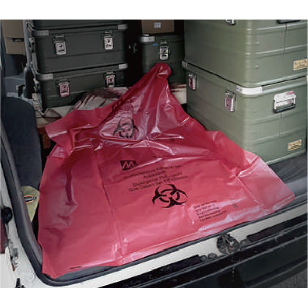 Medical Action WASTE バッグ5枚(RED) 44ガロン(167L) USAM-DBAG-5 Medical Action WASTE バッグ5枚(RED) 44ガロン(167L) USAM-DBAG-5