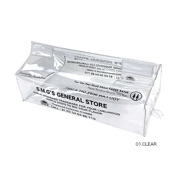 インテリアに合わせやすいシンプルでユニセックスなデザインのティッシュボックスカバー