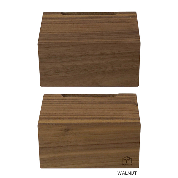 木のナチュラルな風合いをお楽しみいただけるティッシュカバー。