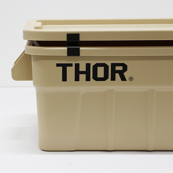 テーブル使いしたまま中の物を出し入れすることができるTHOR Large Totes 53L・75L専用スライドレール。