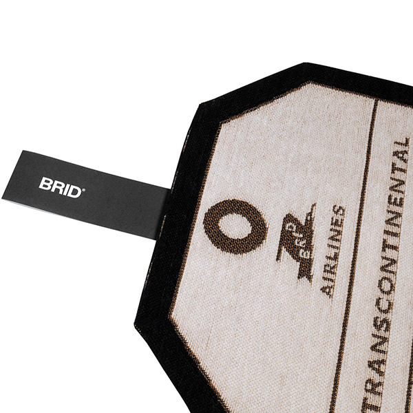 BRID バゲッジ タグ ラグ 80×40cm 001483