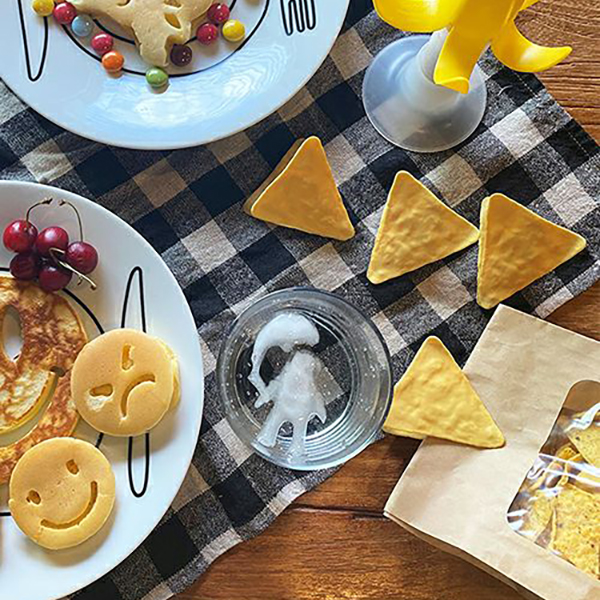 トルティーヤの形をしたクリップ。