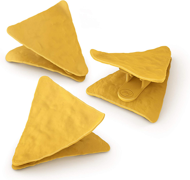 トルティーヤの形をしたクリップ。