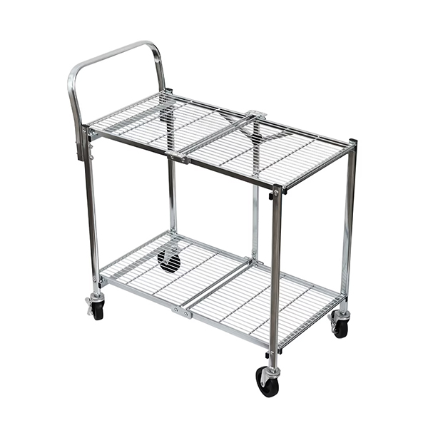 スリムに折りたためる構造ながら、高い耐荷重と安定感を備えています。
