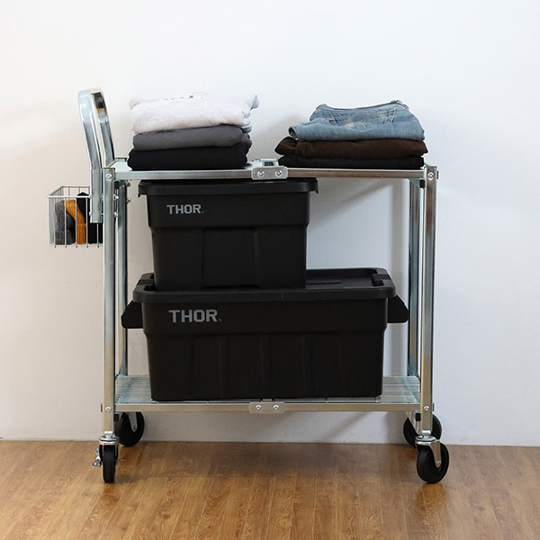 Metal Folding Cart専用の拡張バスケット。