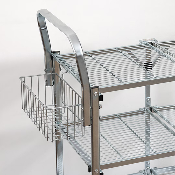 Metal Folding Cart専用の拡張バスケット。