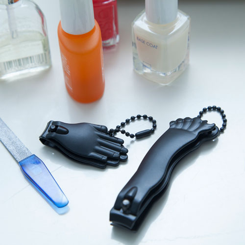 ハンド＆フットの爪切りセット。