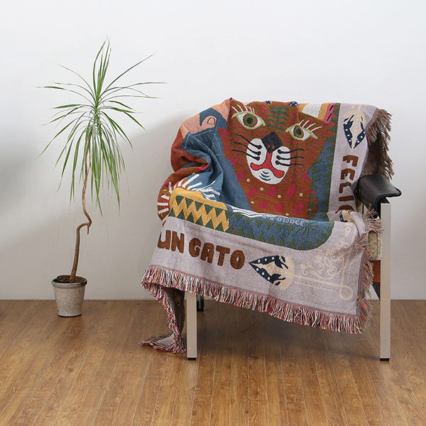 メキシコ・オアハカ（Oaxaca）の民藝・ウッドカービングをモチーフにデザインされたスローケット。