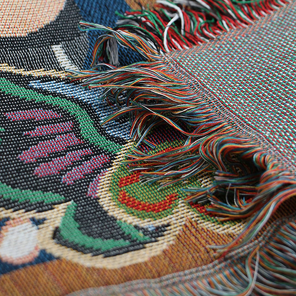 メキシコ・オアハカ（Oaxaca）の民藝・ウッドカービングをモチーフにデザインされたスローケット。