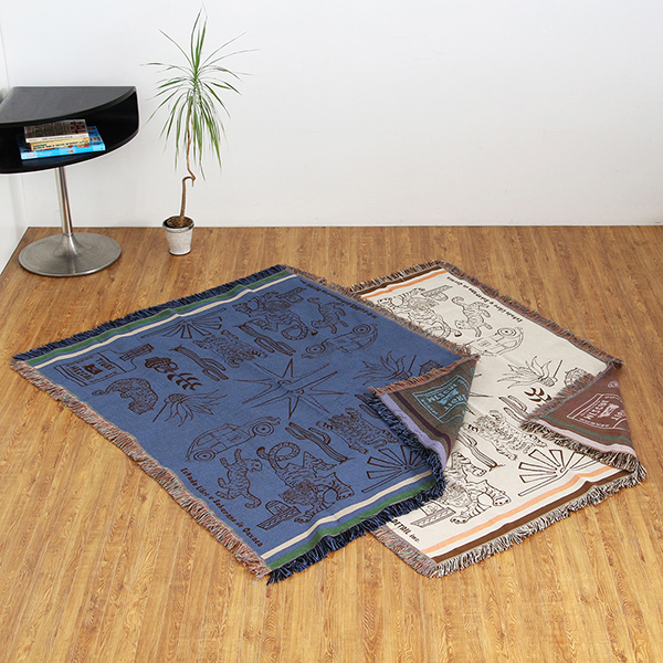 メキシコ・オアハカ（Oaxaca）の民藝・ウッドカービングをモチーフにデザインされたスローケット。