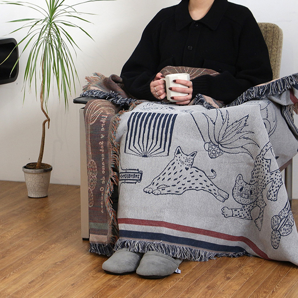 メキシコ・オアハカ（Oaxaca）の民藝・ウッドカービングをモチーフにデザインされたスローケット。