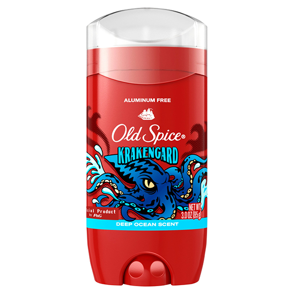 一日中いい香りが続く、OLD SPICE のフレグランスバー。