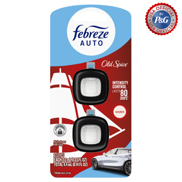 米国P＆G社の王道メンズブランドOld Spiceとファブリーズのコラボ商品。