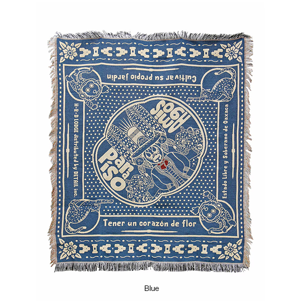 メキシコのカルチャーをモチーフにした、バンダナデザインのスローケット。