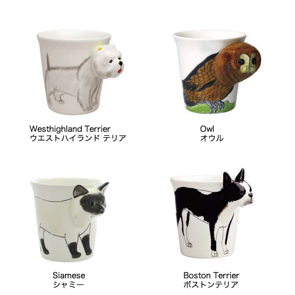 ティータイムを一緒に過ごしてくれる可愛い相棒のようなマグ。