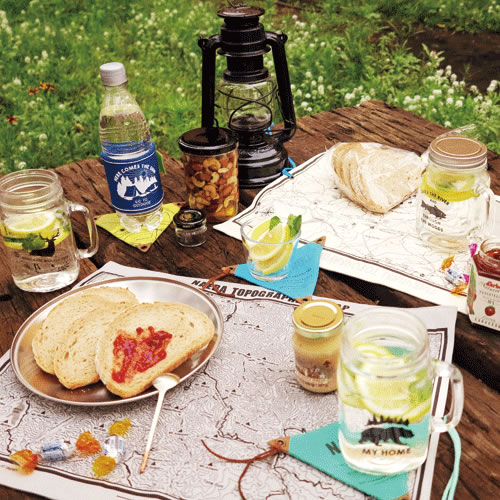 サラダやフルーツなどの保存容器としても使う事ができます。