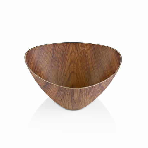 ダイニングテーブルに馴染むウッド柄のキッチンウェア