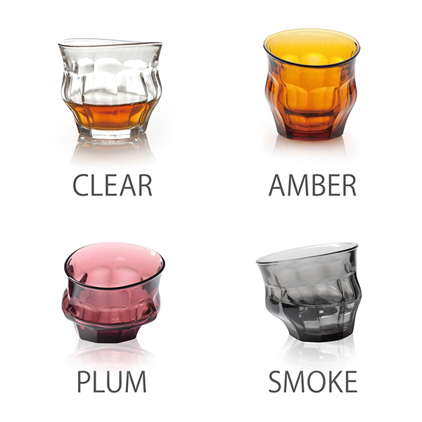 クラッシックなカフェグラス（ピカルディー）をリデザインしたユニークなグラスです。