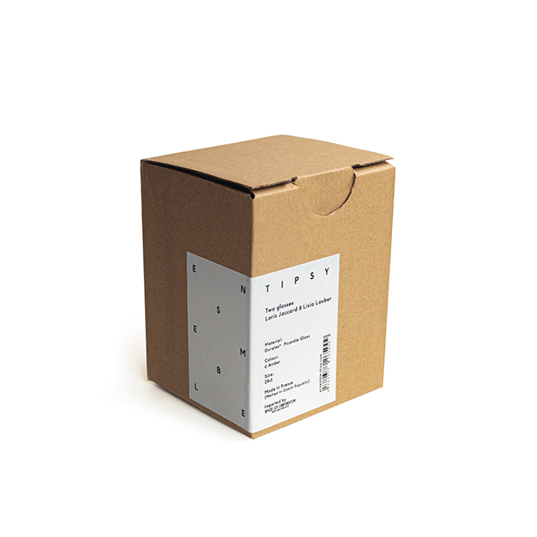 クラッシックなカフェグラス（ピカルディー）をリデザインしたユニークなグラスです。