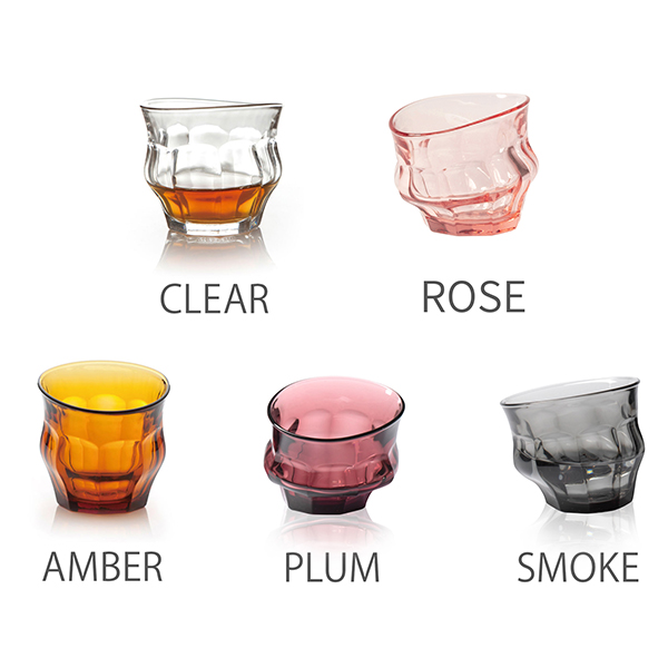 クラッシックなカフェグラス（ピカルディー）をリデザインしたユニークなグラスです。