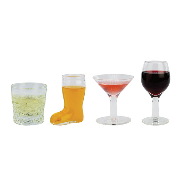 ミニチュアグラスのセット