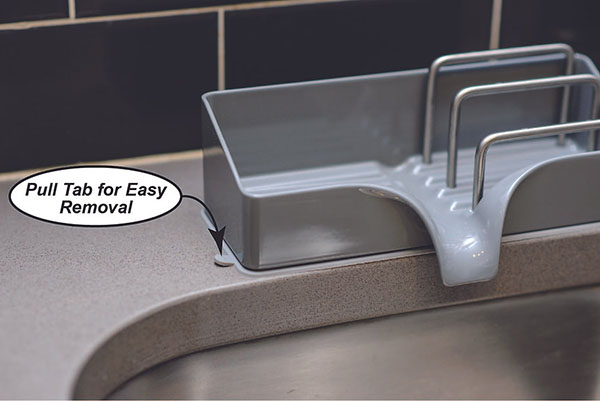 トレイがスロープ状になってるスポンジホルダー