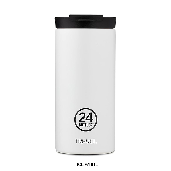 タンブラータイプの保温保冷ボトル。