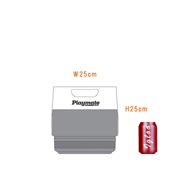 持ち運びがしやすいソフトグリップのワンハンドル。