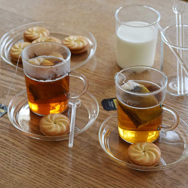 ドイツブランドTrendglas-Jenaが展開する、耐熱ガラスプレート。