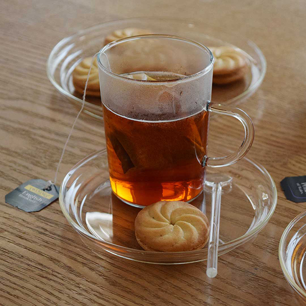 ドイツブランドTrendglas-Jenaが展開する、耐熱ガラスプレート。