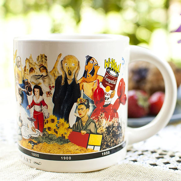 U.P.G. トラディショナルマグ BRIEF HISTORY OF ART 1658