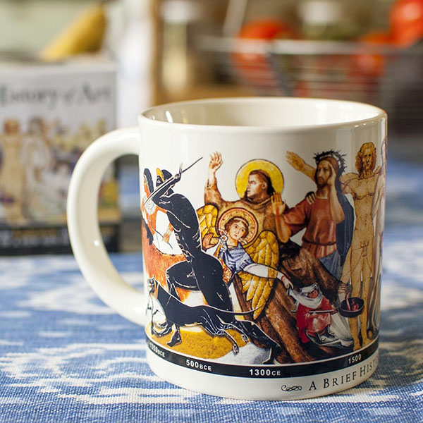 U.P.G. トラディショナルマグ BRIEF HISTORY OF ART 1658