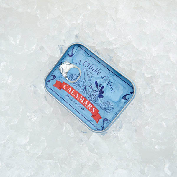 海外のマーケットで見るような缶詰モチーフのステンレスミニフォーク6本セットです。