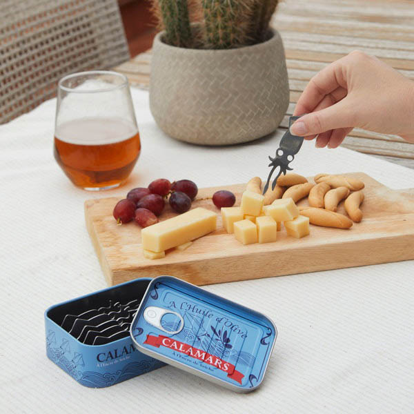 Balvi スナックフォーク カラマリ（イカ）6pcs 27971