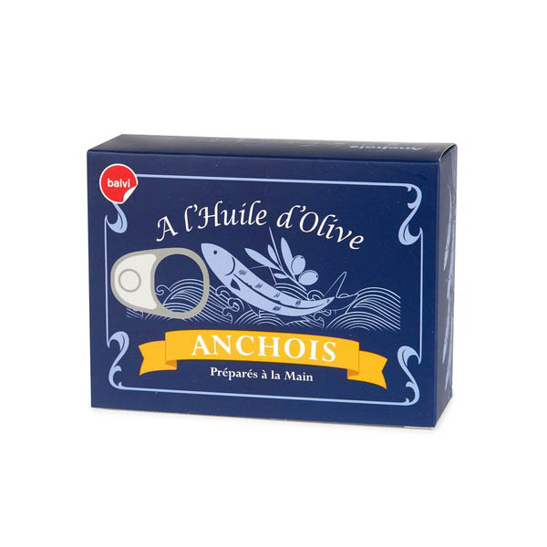 海外のマーケットで見るような缶詰モチーフのステンレスミニフォーク6本セットです。