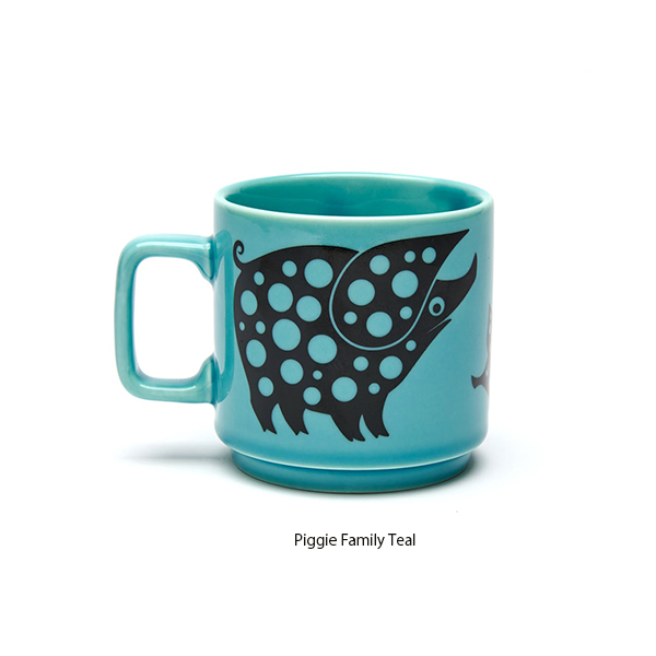 1960～70年代のレトロな図柄を採用したストーンウェアシリーズ。