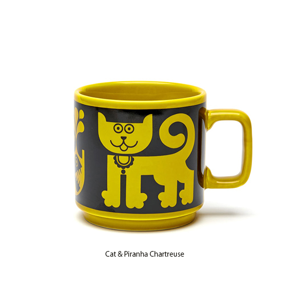 1960～70年代のレトロな図柄を採用したストーンウェアシリーズ。