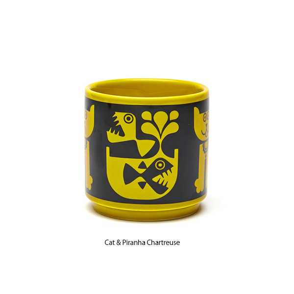 1960～70年代のレトロな図柄を採用したストーンウェアシリーズ。