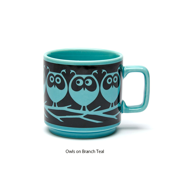 1960～70年代のレトロな図柄を採用したストーンウェアシリーズ。