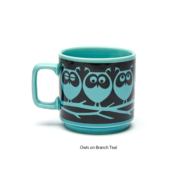 1960～70年代のレトロな図柄を採用したストーンウェアシリーズ。