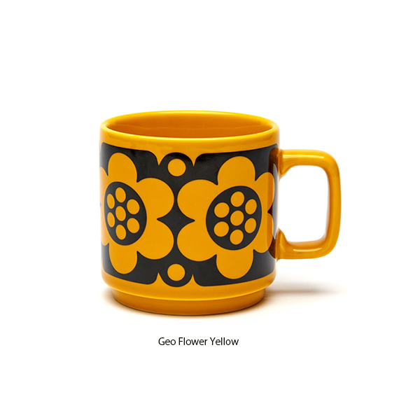 1960～70年代のレトロな図柄を採用したストーンウェアシリーズ。