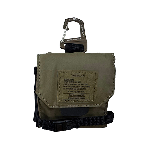 AS2OV(アッソブ) パッカブルドリンクホルダー NYLON POLYCARBONATE