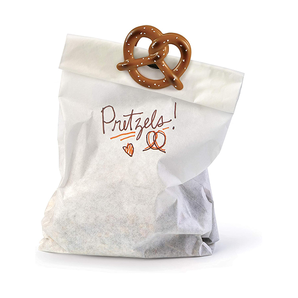 美味しいプレッツェルそっくりなこのアイテム、実は栓抜き＆クリップなのです！