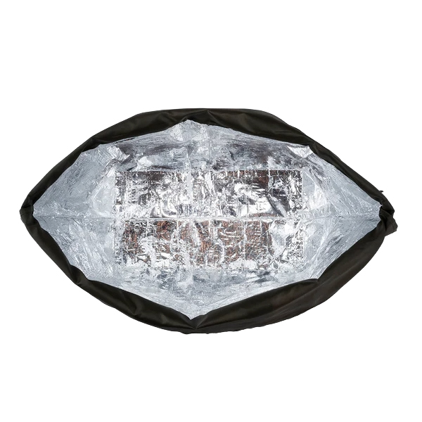 高密度ポリエチレンを使用した簡易保冷バッグシリーズ。