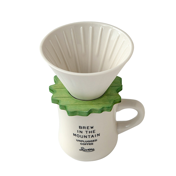 積み木のように素朴なハンバーガースタイルのコースターセット。